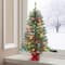 3ft. Pre-Lit Artificial Fraser Fir Tree, Multicolor Lights